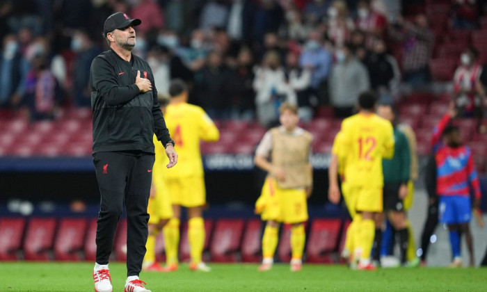 Atletico Madrid v Liverpool, UEFA Champions League, Group B, Football, Estadio Metropolitano, Madrid, Spain - 19 Oct 2021