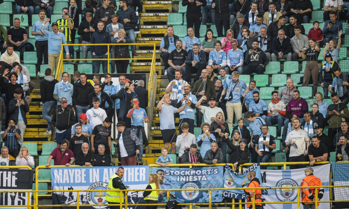 Club Brugge v Manchester City, UEFA Champions League, Group A, Football, Jan Breydelstadion, Bruges, Belgium - 19 Oct 2021