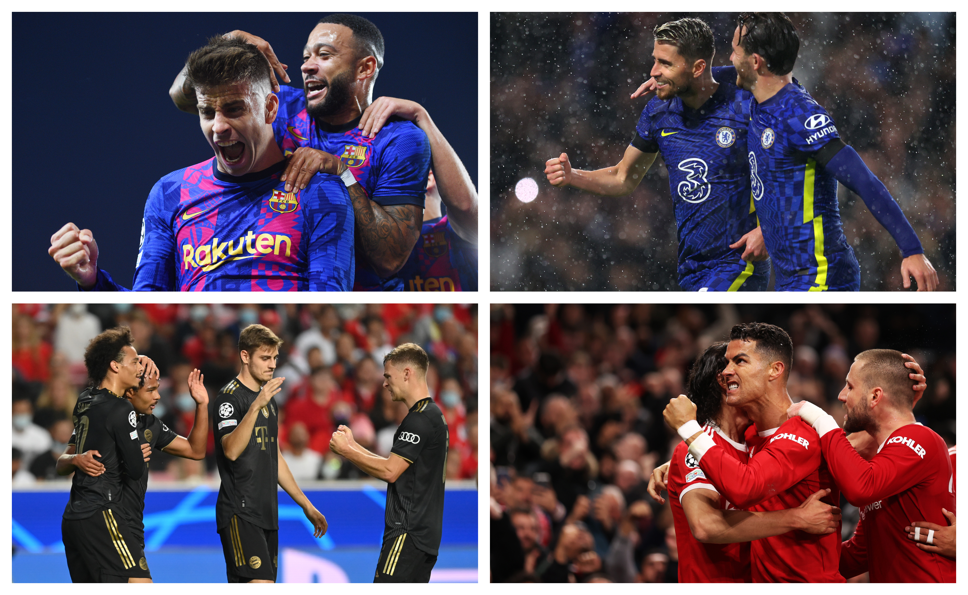 UCL, etapa 3 | Manchester United, remontada pe Teatrul Viselor! Barcelona, primul pas cu dreptul. Programul complet