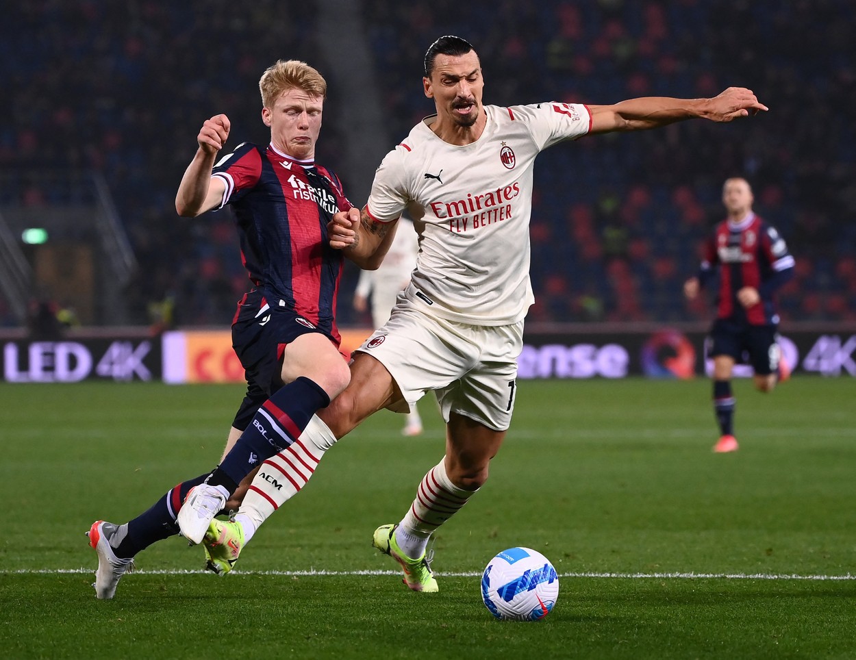Bologna – Milan 2-4. Primul autogol din cariera lui Ibrahimovic, în poarta lui Tătărușanu