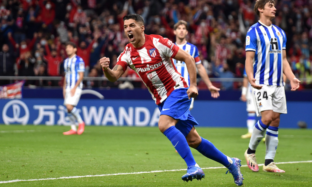 Luis Suarez, în meciul cu Real Sociedad / Foto: Getty Images