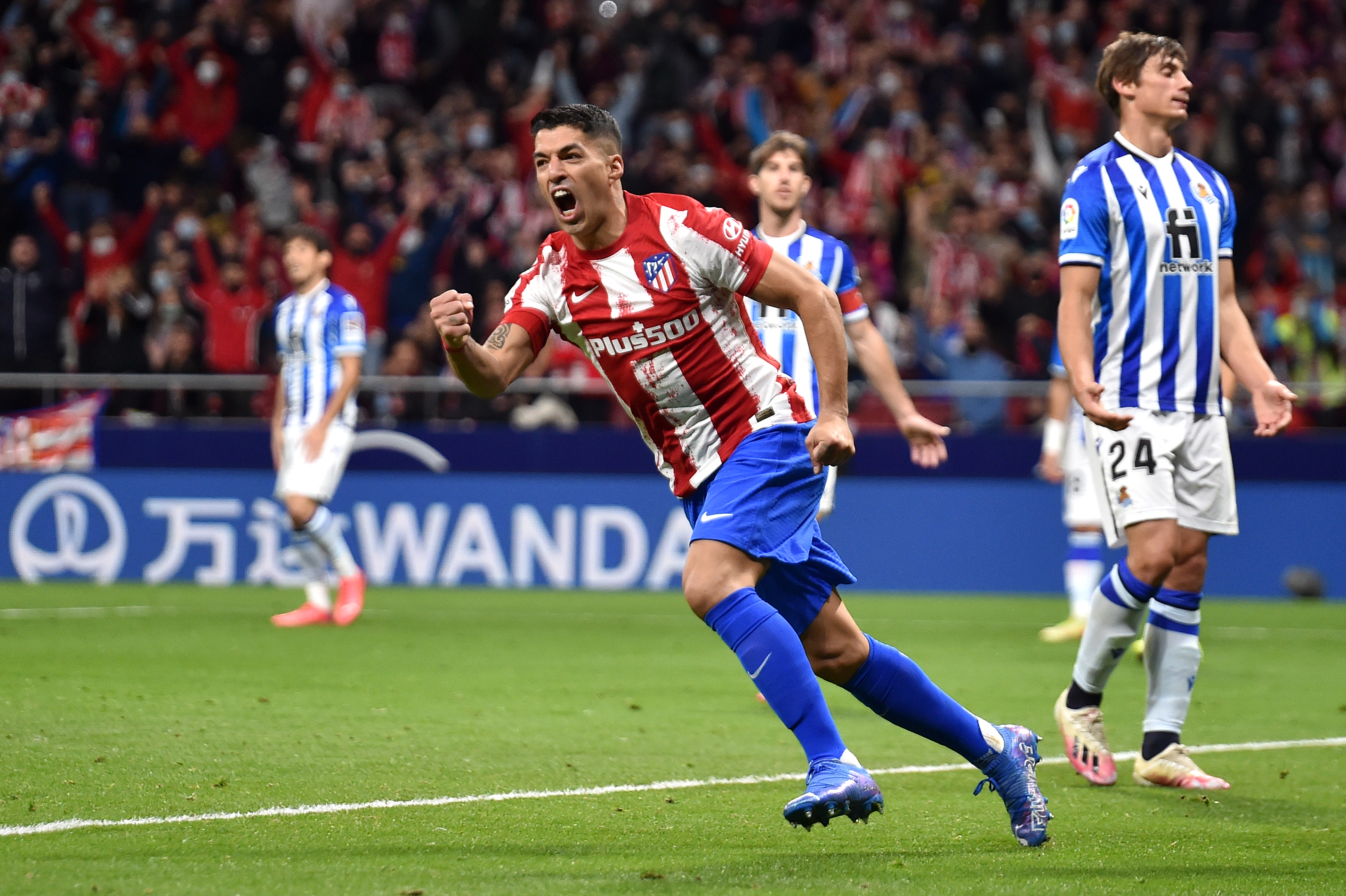 Atletico Madrid - Real Sociedad 2-2. Campioana a revenit de la 0-2 datorită ”dublei” lui Luis Suarez