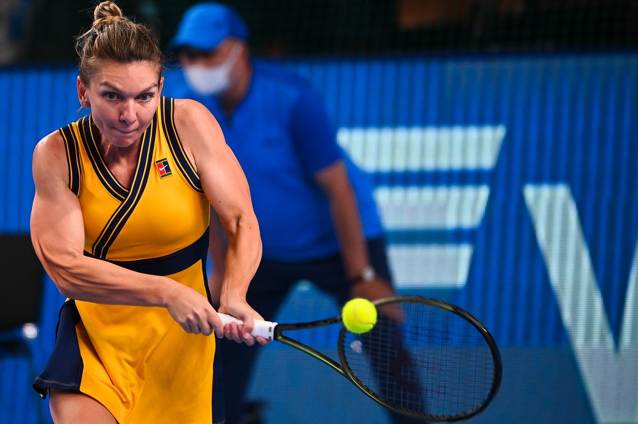 Simona Halep nu a avut milă de Marta Kostyuk! Câte minute a durat primul set