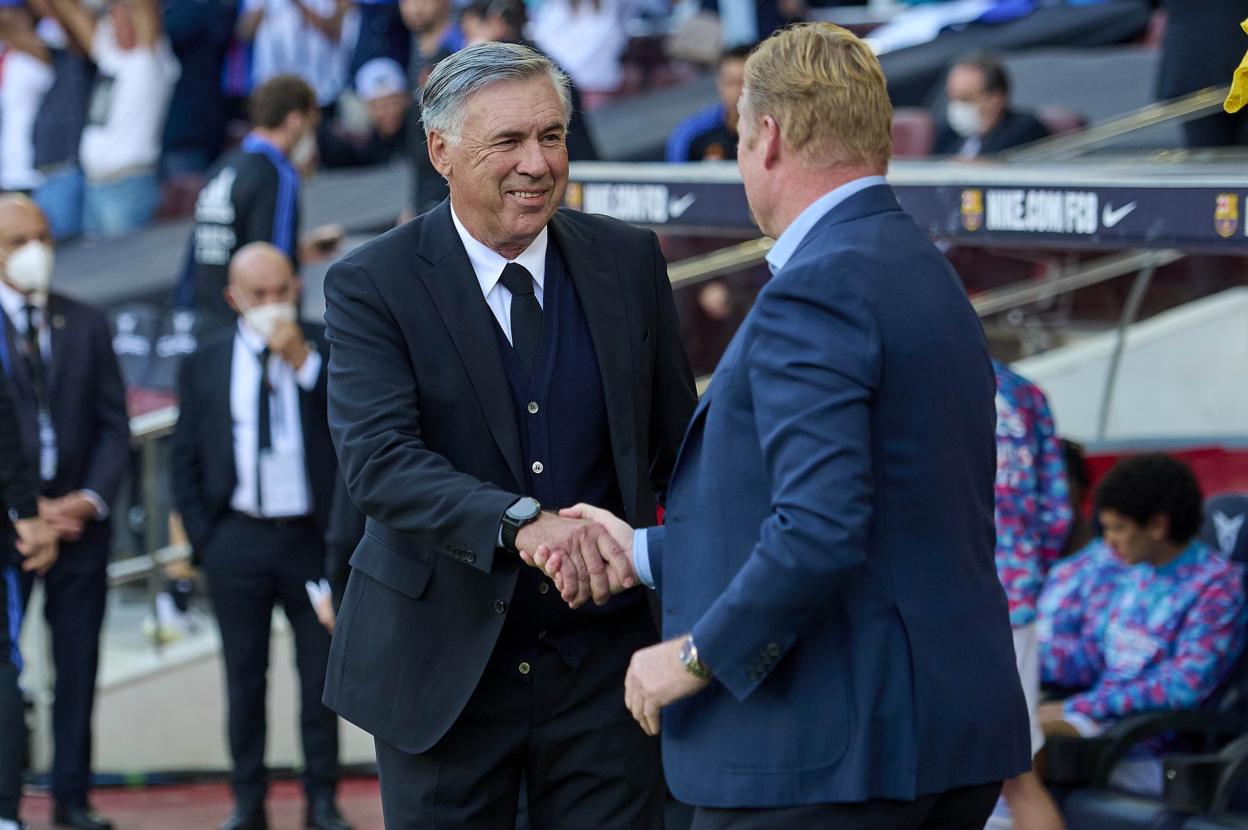 Ce i-a spus Carlo Ancelotti lui Ronald Koeman după El Clasico! Cuvintele italianului l-au făcut să zâmbească pe antrenorul Barcelonei