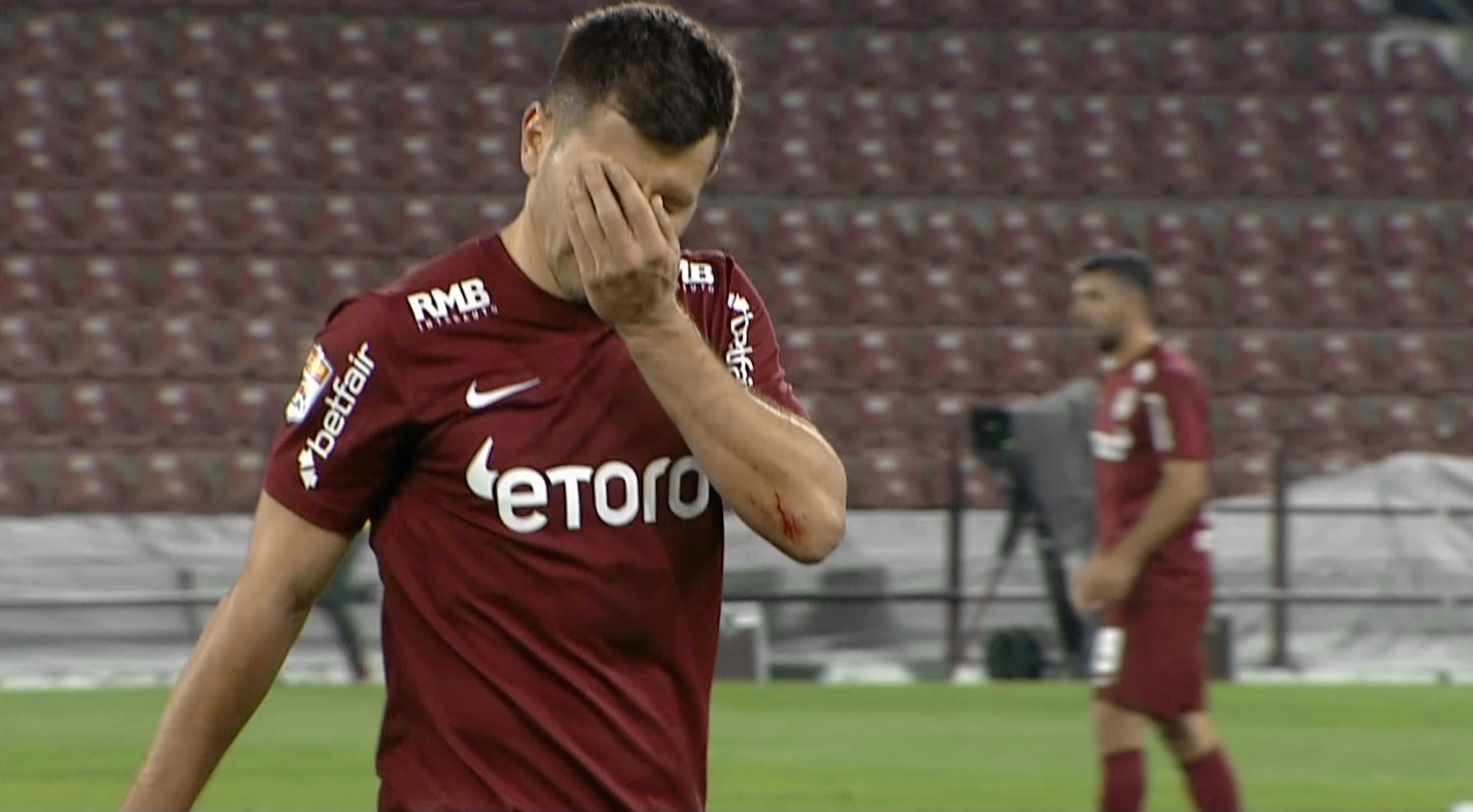 Mihai Bordeianu, ”eliminare-fulger” în CFR Cluj - Sepsi! Cum a reușit să ia două ”galbene” în două minute