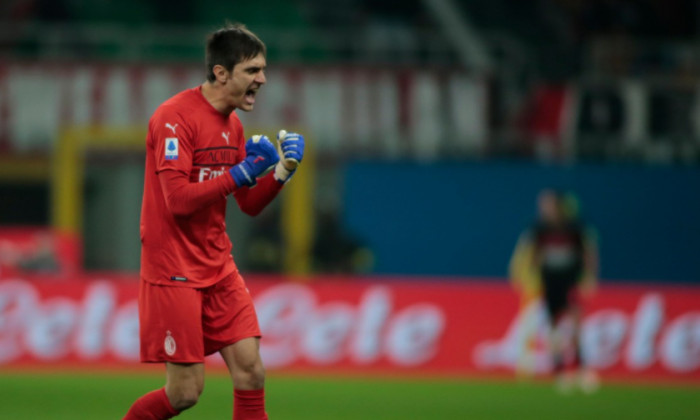 Ciprian Tătărușanu, după meciul Milan – Torino 1-0. Foto: Profimedia.