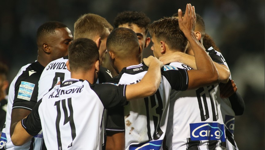 Victorie la scor pentru PAOK! Formația lui Răzvan Lucescu urcă pe locul doi în Grecia
