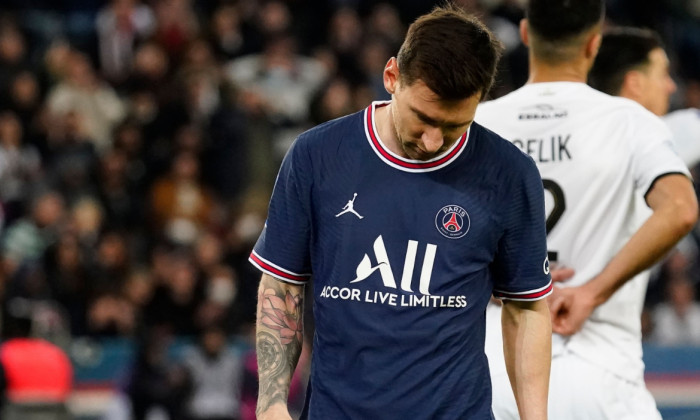 Lionel Messi, în meciul PSG - Lille / Foto: Profimedia