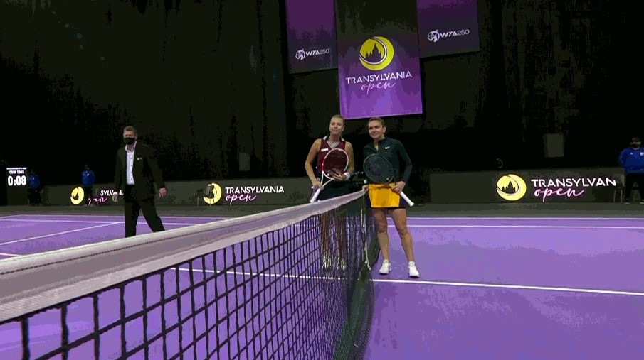 Transylvania Open, finala | Simona Halep – Anett Kontaveit 2-6, 2-2, la Digi Sport 2. Simo, luptă pentru primul trofeu din 2021