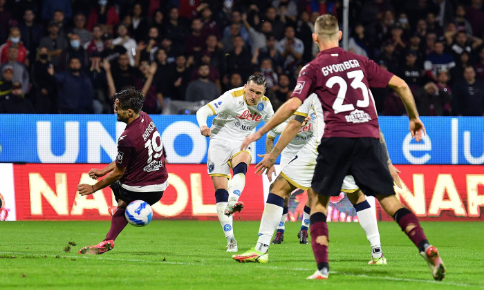 italian soccer Serie A match US Salernitana vs SSC Napoli, Arechi stadium, Salerno, Italy - 31 Oct 2021