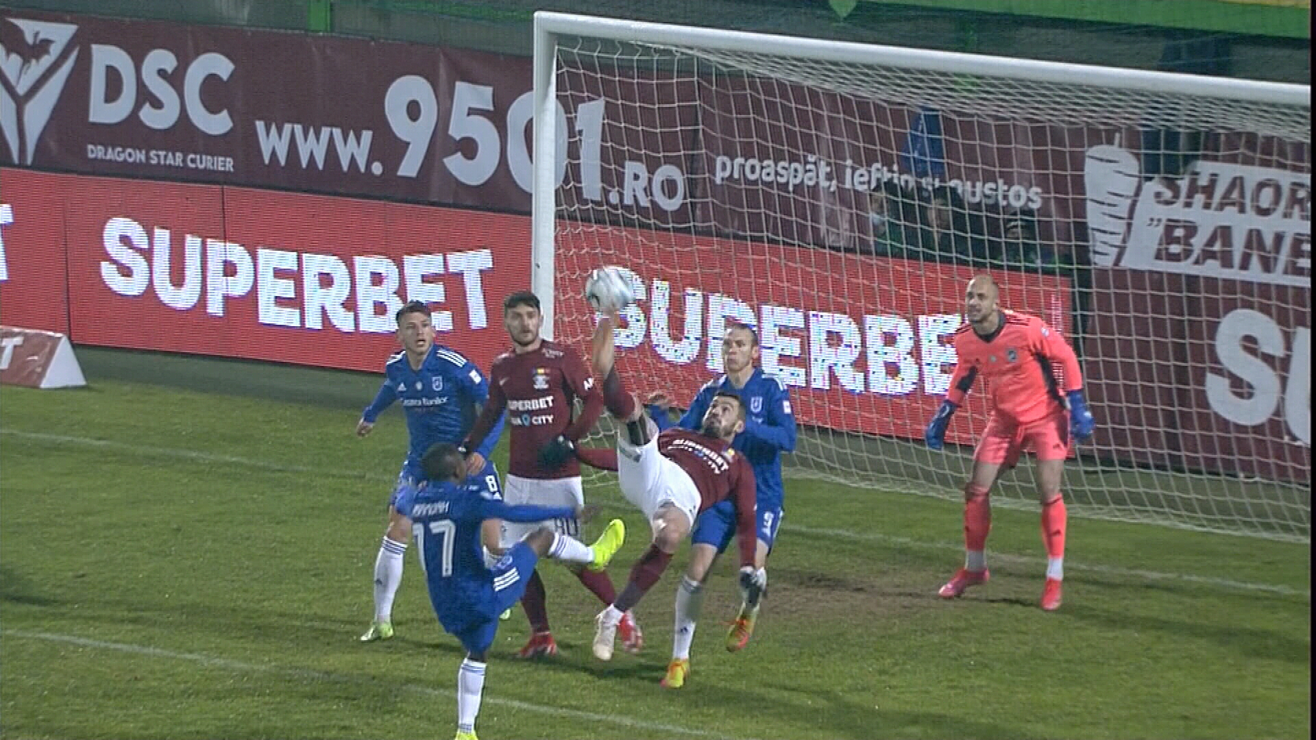 U Craiova 1948 - Rapid 0-0, ACUM, pe Digi Sport 1. Ambele echipe sunt sigure de prezența în play-out