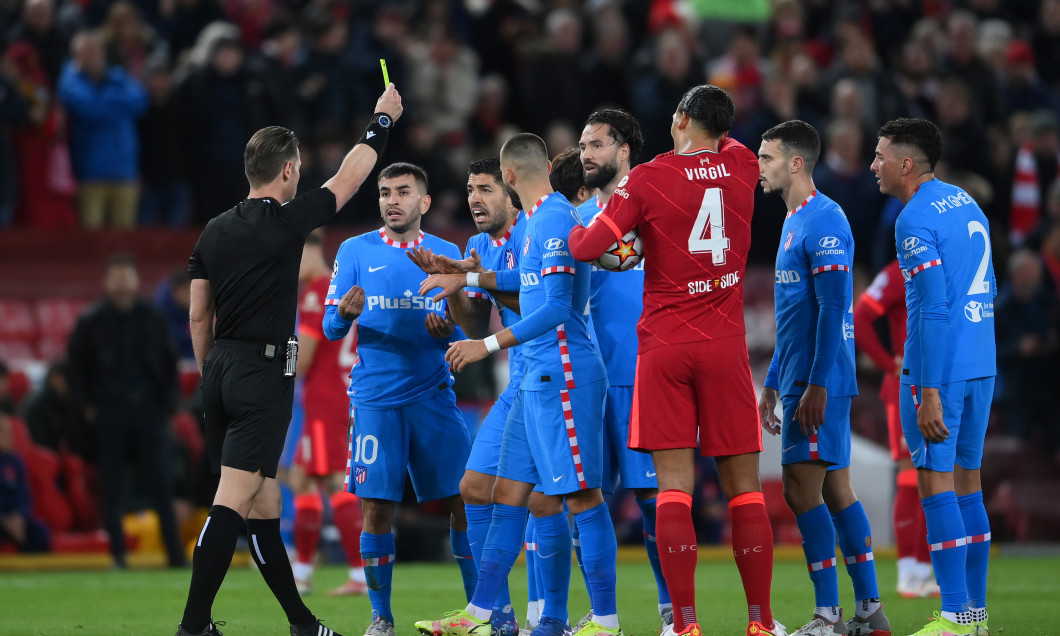 Felipe, eliminat în Liverpool - Atletico Madrid / Foto: Getty Images