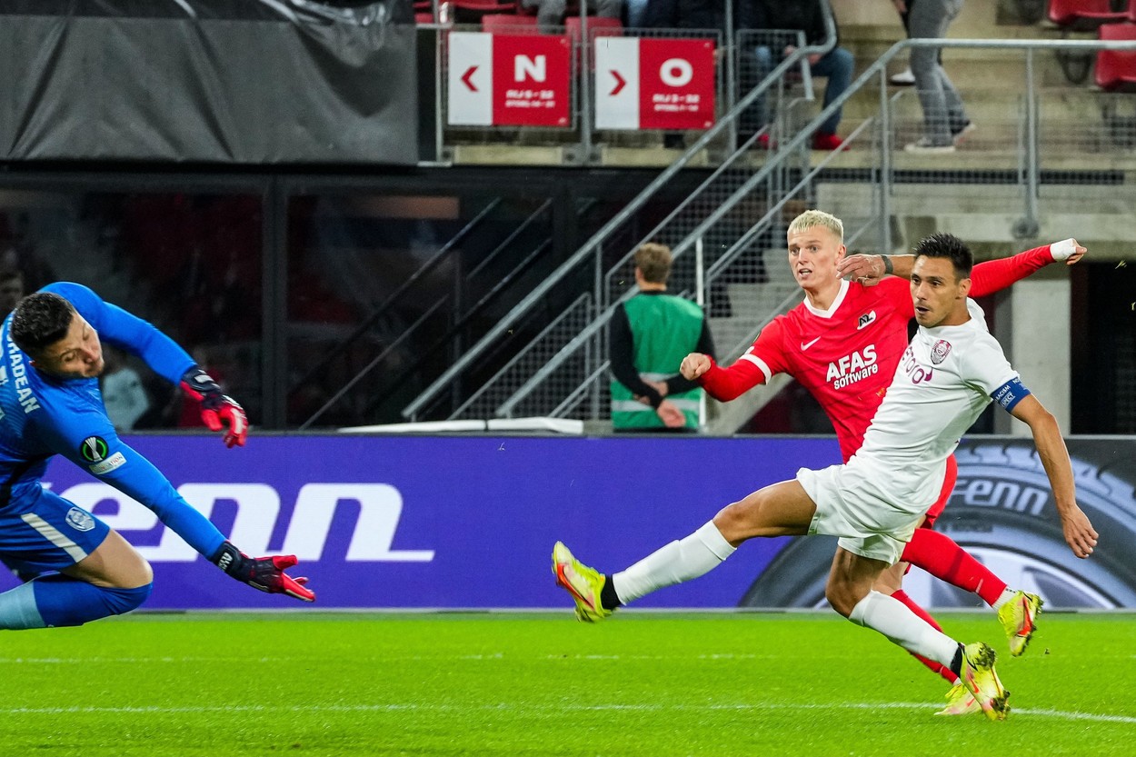 AZ Alkmaar - CFR Cluj 2-0. Campioana rămâne ”lanterna roșie” a grupei și e aproape de eliminarea din Conference League.