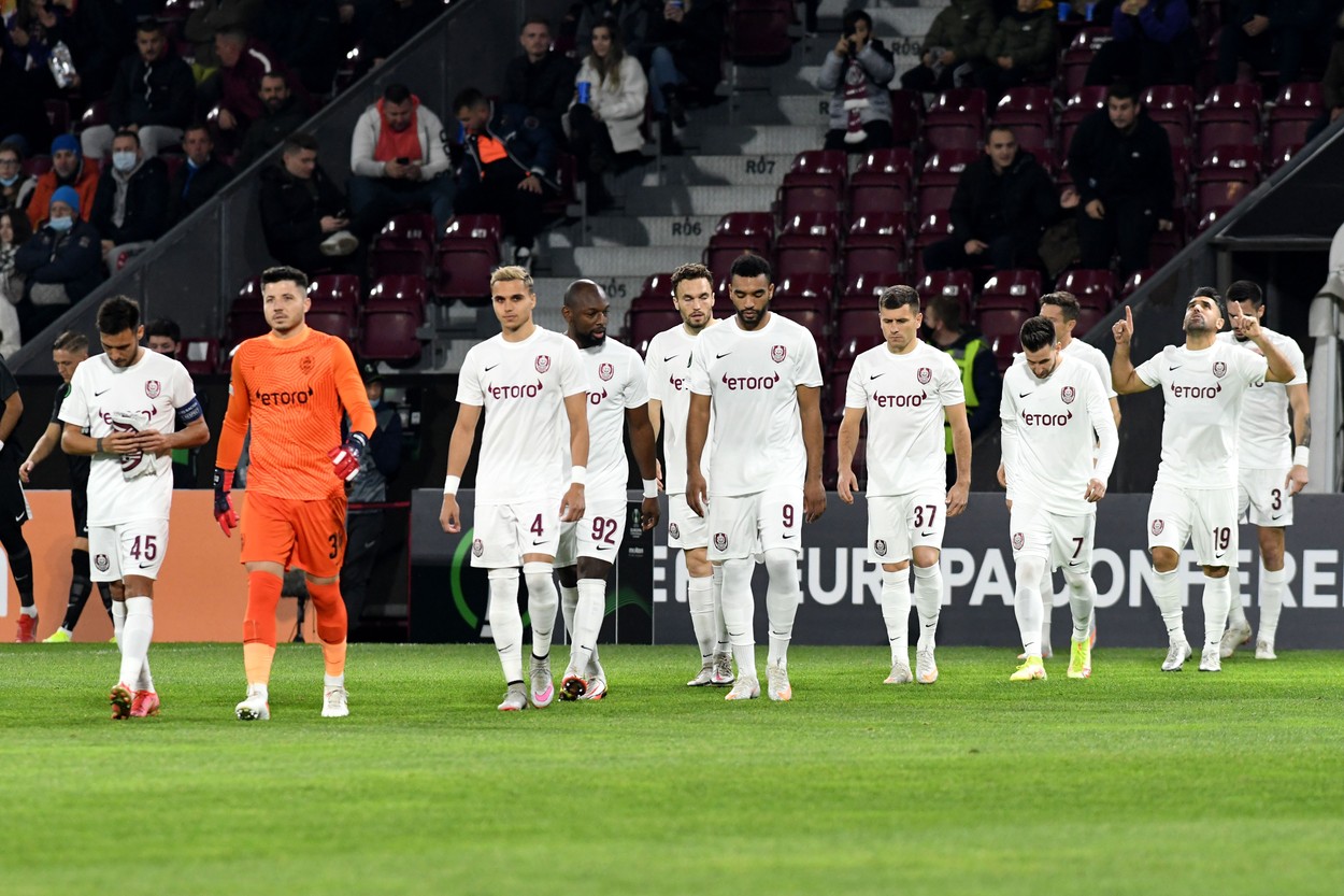 Două cazuri de coronavirus la CFR Cluj, depistate înaintea meciului cu Alkmaar