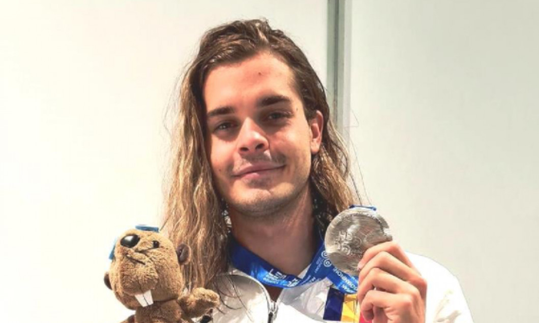 Robert Glință, medalie de argint la Europenele de la Kazan / Foto: Facebook@CSDinamo