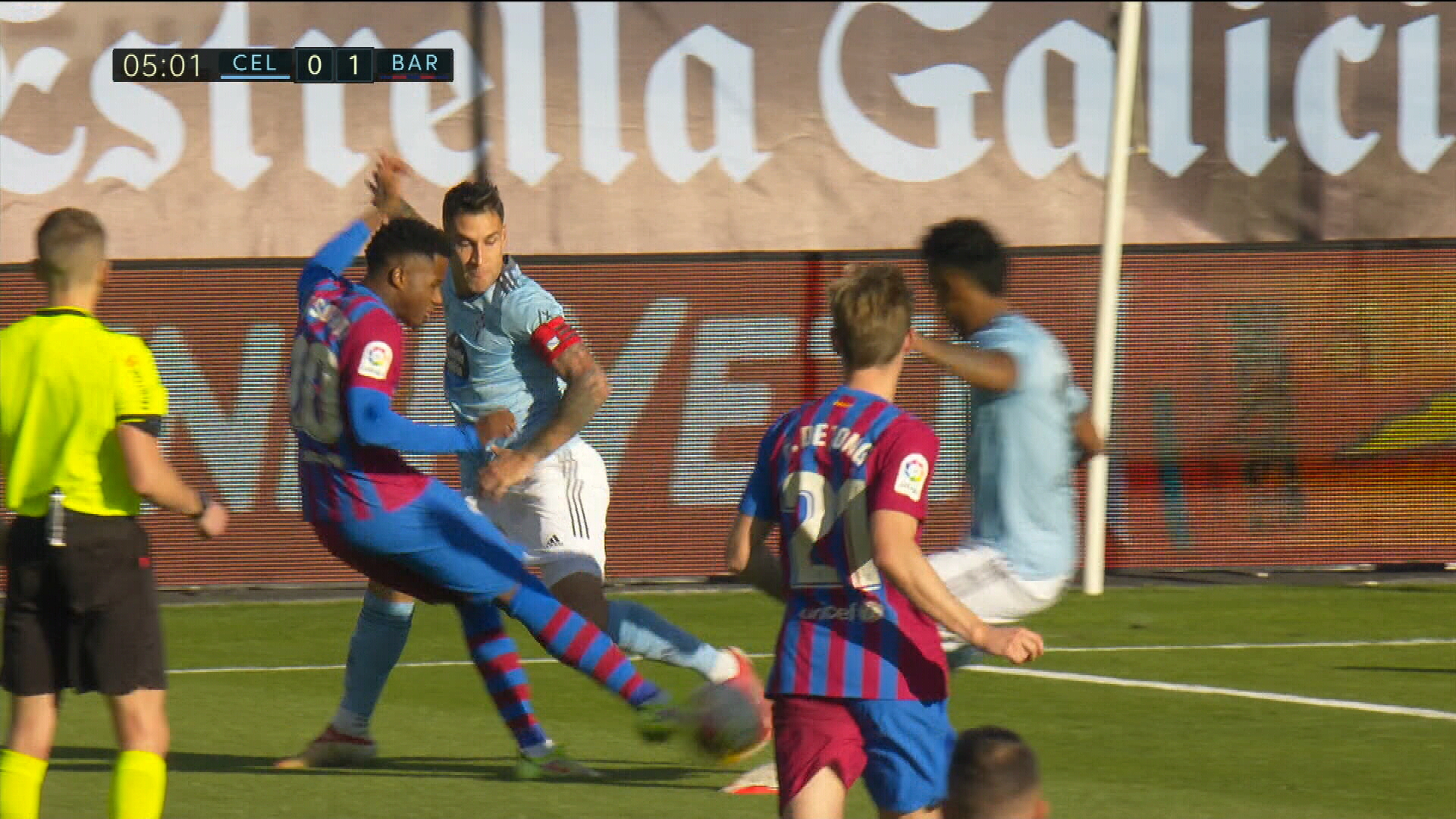 Celta Vigo - Barcelona 0-3, ACUM la Digi Sport 3. Memphis Depay punctează și el la capătul unei faze colective superbe