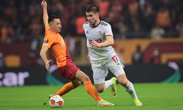 UEFA Europa League group E match between Galatasaray and Lokomot