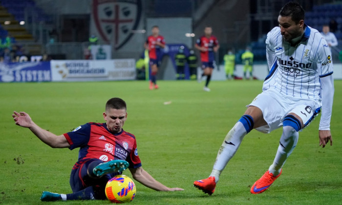 Italy: Cagliari vs Atalanta - Serie A TIM 2021/2022