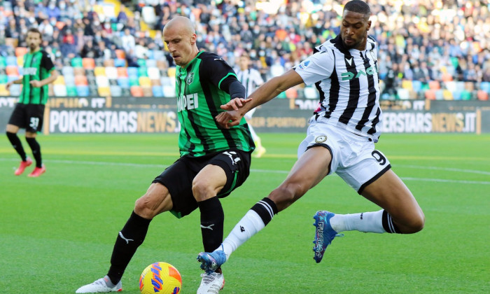 Italy: Udinese vs Sassuolo - Serie A TIM 2021/2022