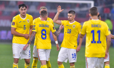 Fotbaliștii naționalei României, la meciul cu Armenia / Foto: Sport Pictures