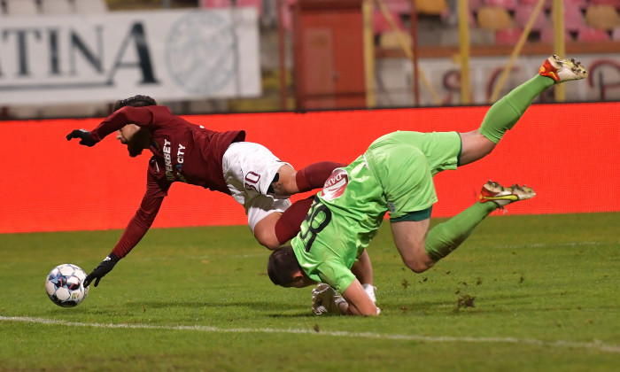 FOTBAL:ACADEMICA CLINCENI-RAPID BUCURESTI, LIGA 1 CASA PARIURILOR (8.11.2021)