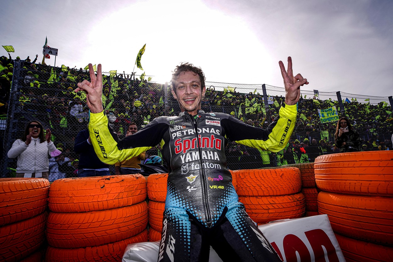 Retragerea "zeului" Valentino Rossi va fi ÎN DIRECT la Digi Sport