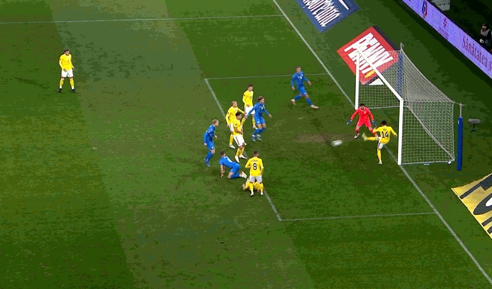 România - Islanda 0-0. Bară Ianis Hagi! ”Tricolorii” caută cu orice preț victoria