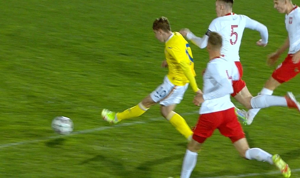 România U20 - Polonia U20 2-1, ACUM pe Digi Sport 1 | ”Tricolorii” lui Lobonț, în avantaj după un gol norocos