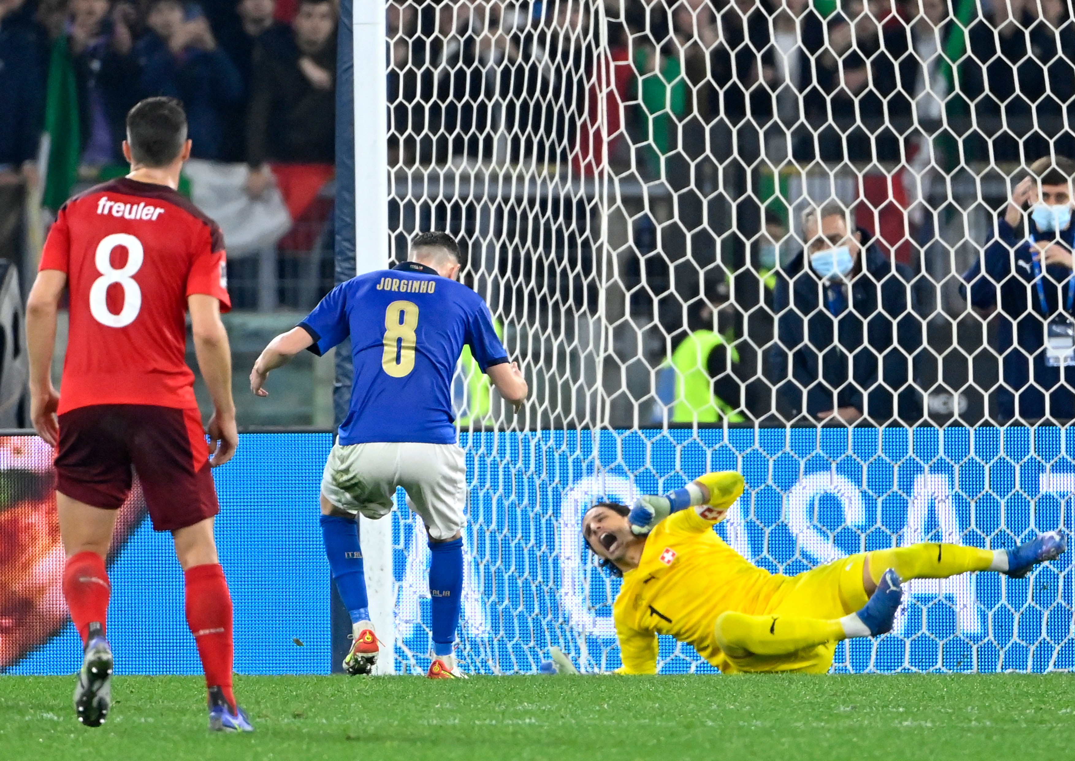 Dramatic! Jorginho a ratat un penalty în minutul 90, Italia trăiește periculos în preliminariile CM 2022. Situația grupei