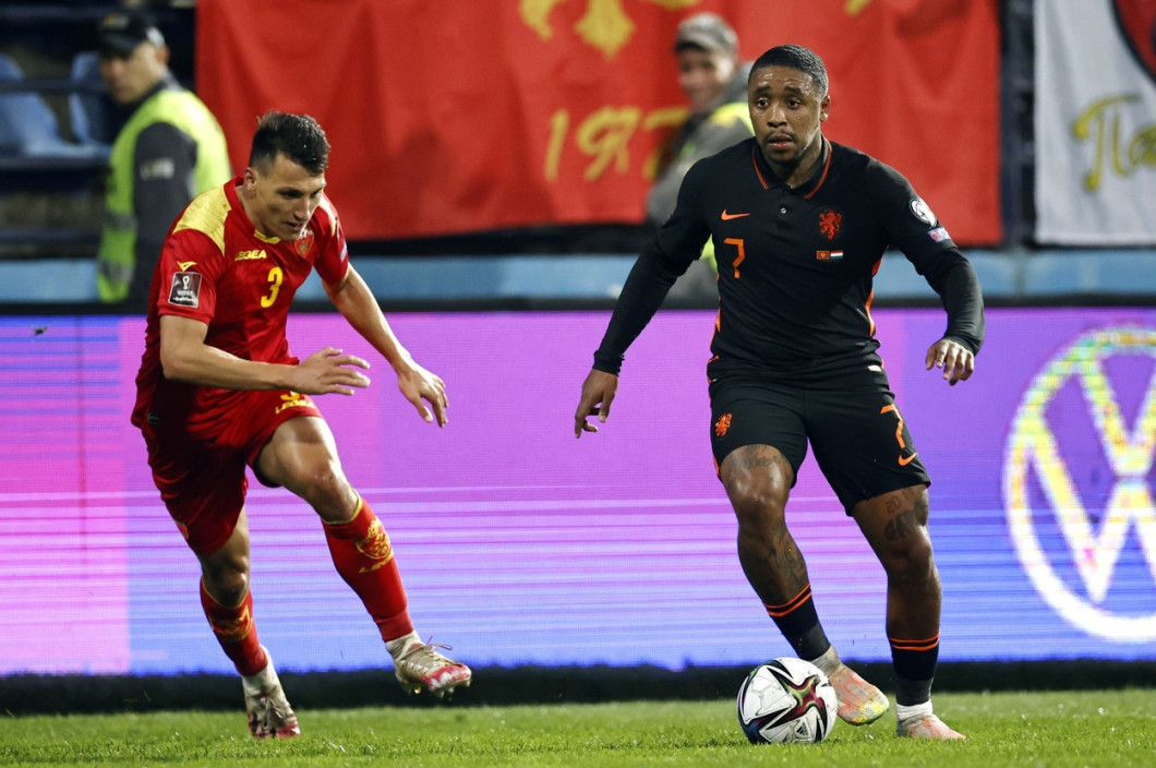 Montenegro v The Netherlands, FIFA World Cup 2022 Qualifiers, football, Gradski Stadium, Podgorica, Montenegro - 13 Nov 2021
