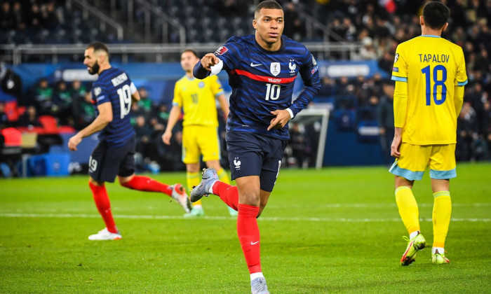 FIFA World Cup FIFA World Cup 2022, Qualifiers Group D - France vs Kazakhstan, Parc des Princes stadium, Paris, France - 13 Nov 2021