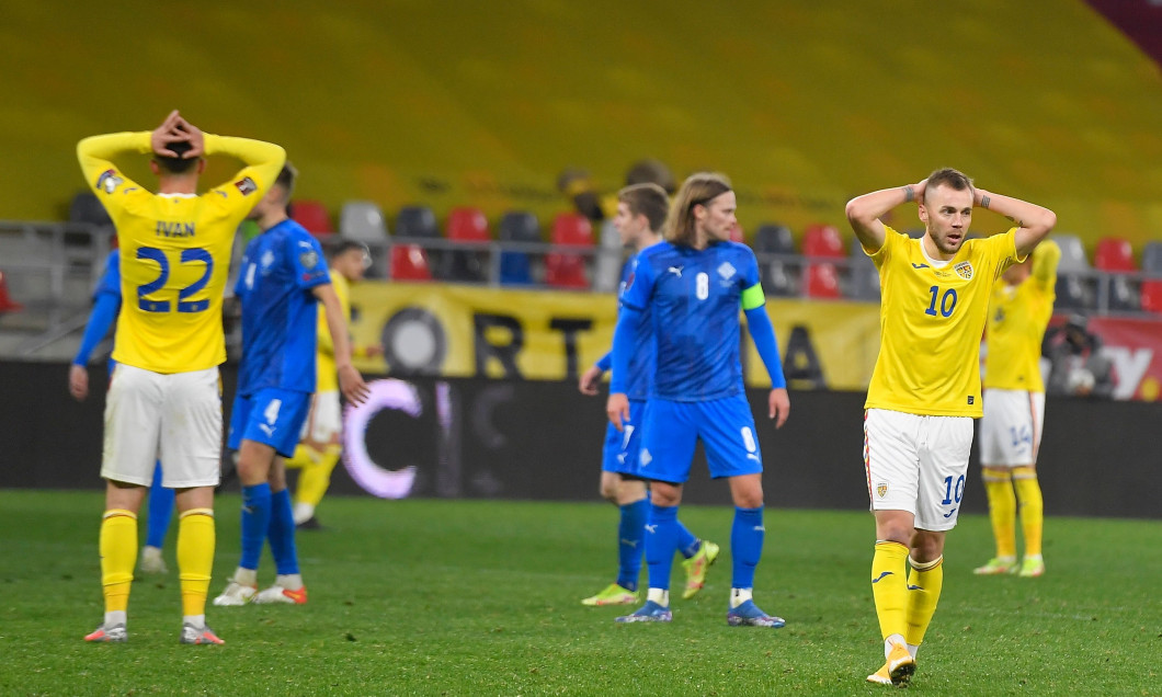 Romania v Iceland - 2022 FIFA World Cup Qualifier, Bucharest - 11 Nov 2021