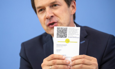 Germany: Health Authorities Present CovPass Vaccination Certificate For Smartphones, Berlin - 10 Jun 2021