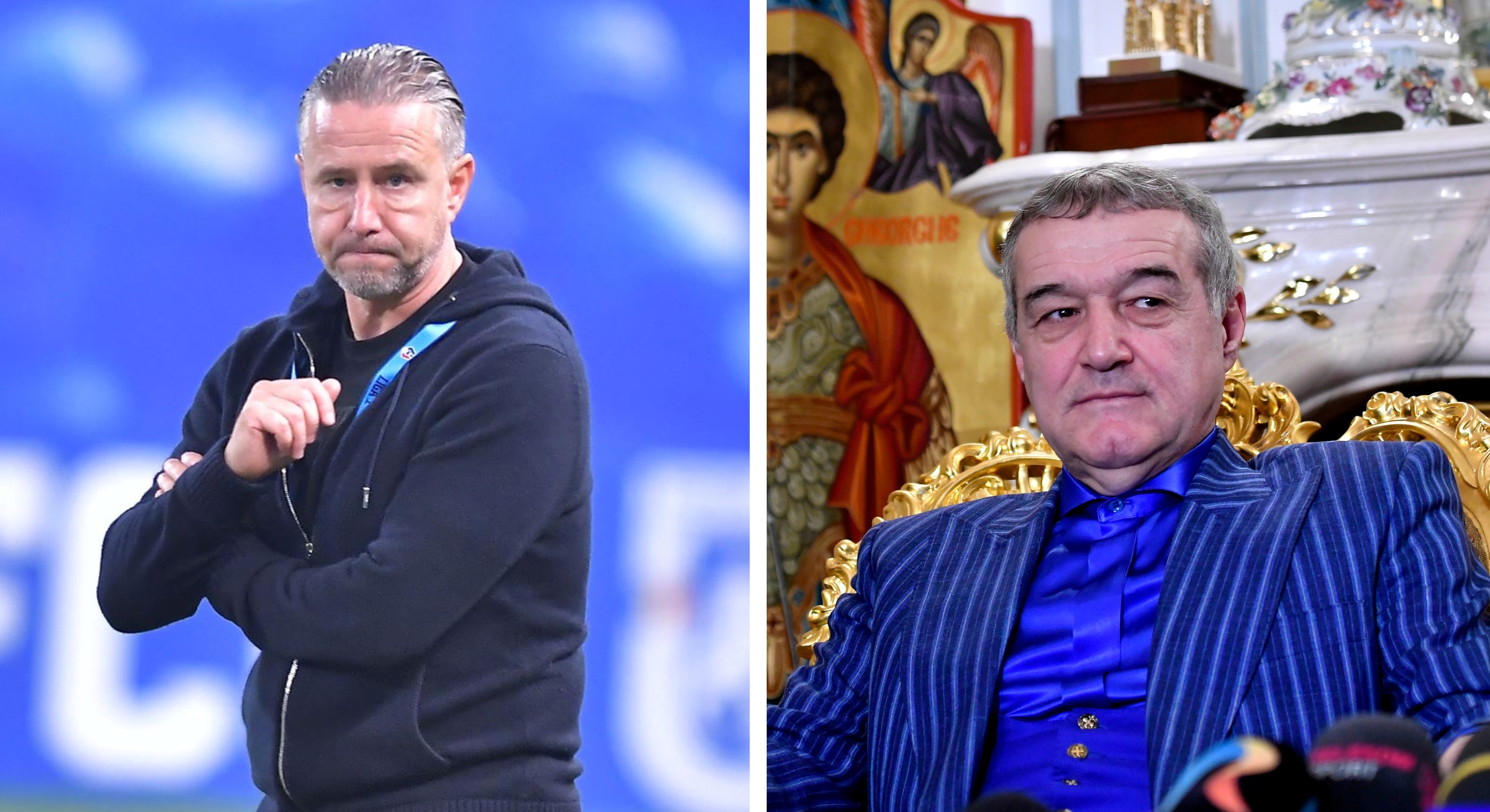 Gigi Becali: ”Dacă îmi dă 50 de milioane de euro pe Octavian Popescu, îl dau”. Reghecampf, mesaj pentru finanțator