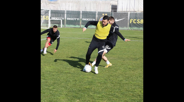 Budescu, antrenament FCSB / Foto: Instagram-@budescuconstantin10