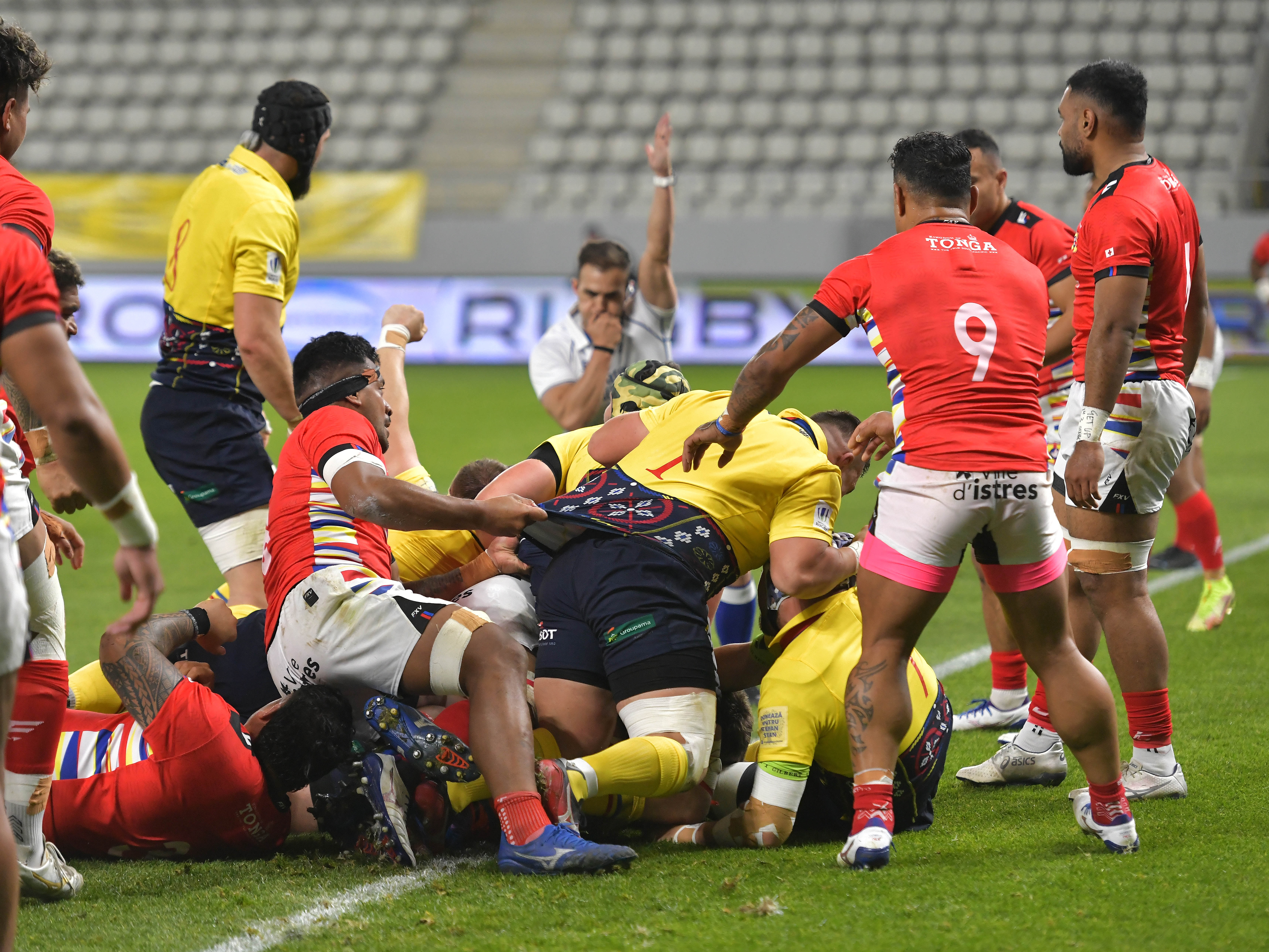 România-Tonga 32-20, într-un test jucat la Arcul de Triumf. Noiembrie excelent pentru naţionala de rugby a tricolorilor