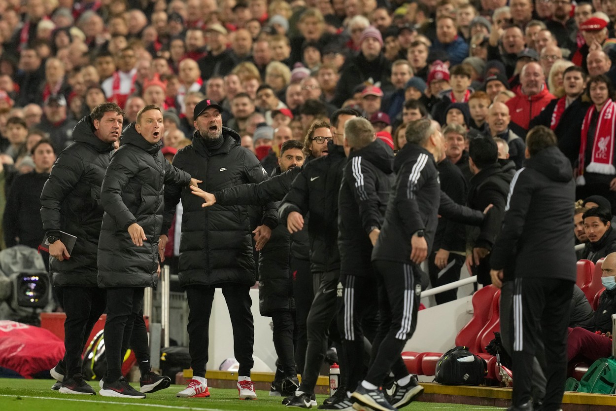 Jurgen Klopp, despre incidentul cu Mikel Arteta de la Liverpool - Arsenal. Sunt sătul de situațiile acestea