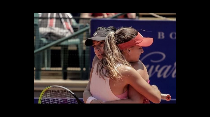 Irina Bara și Ekaterine Gorgodze au cucerit titlul la dublu la turneul WTA de la Montevideo / Foto: Instagram @irina.bara