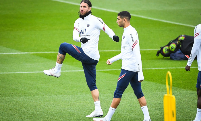 Other Training of the Paris Saint-Germain team, Camp des Loges, Saint-Germain-en-Laye, France - 19 Nov 2021