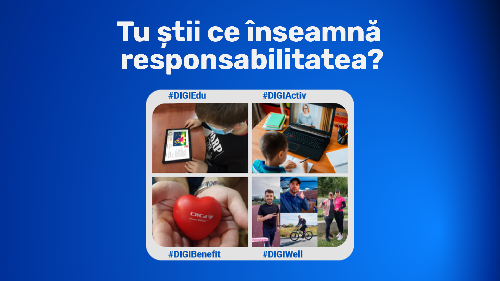Ce înseamnă pentru tine RESPONSABILITATEA?