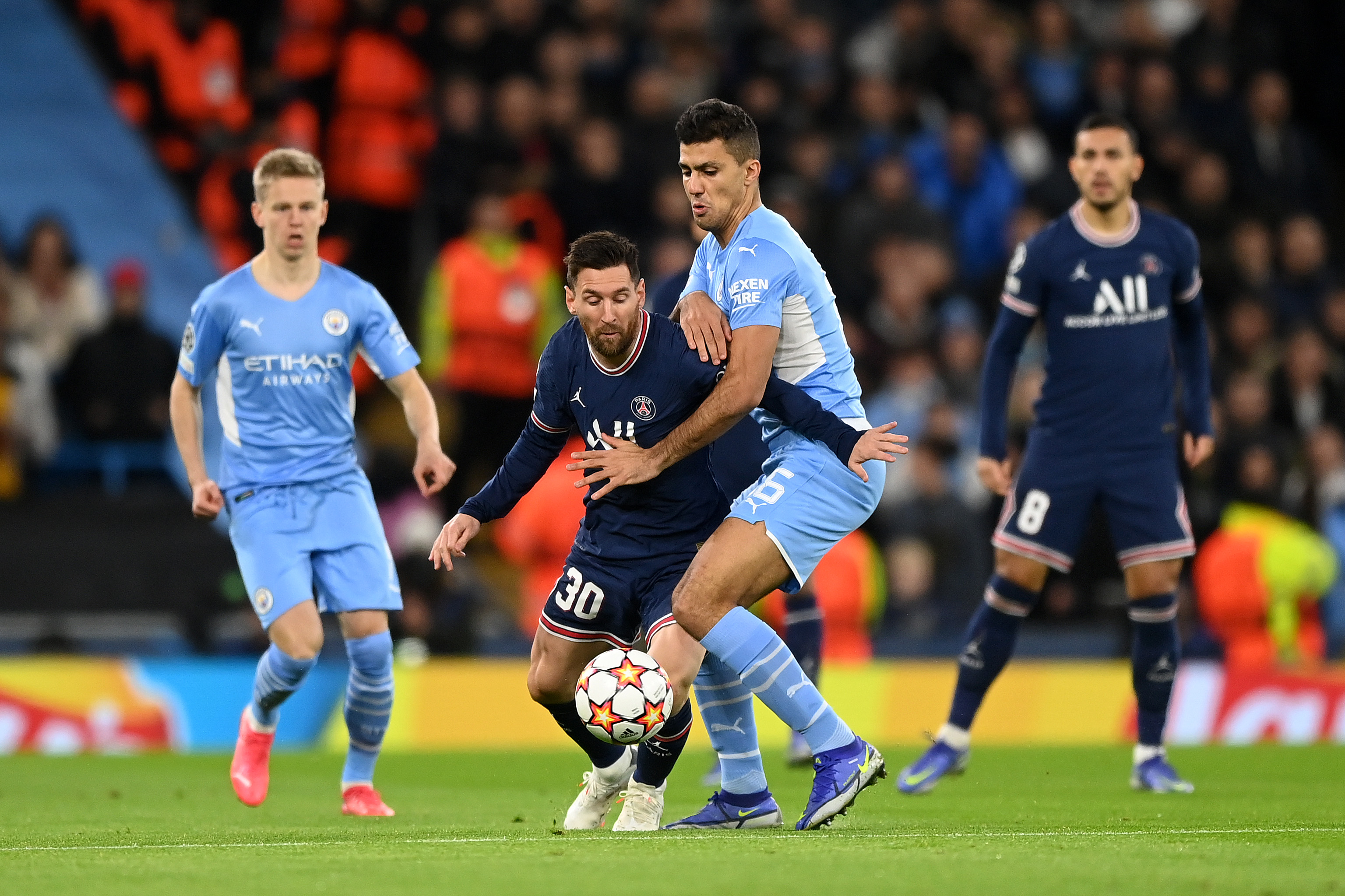 UCL, etapa 5 | Manchester City - PSG 0-0, Digi Sport 1. Sheriff - Real Madrid 0-2, Digi Sport 2. Atletico - Milan 0-0, Digi Sport 3