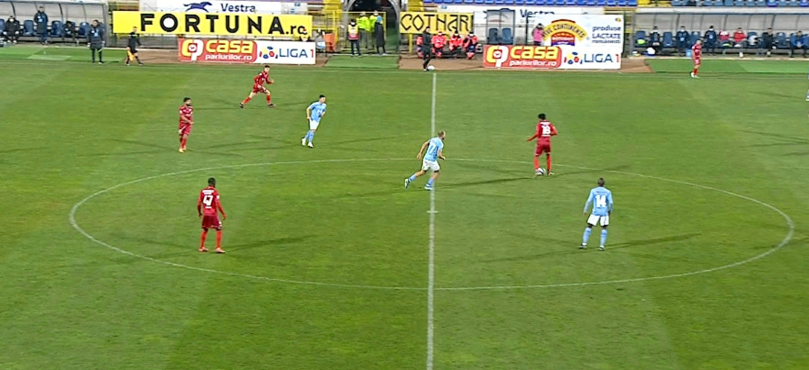 FC Botoșani - FC Voluntari 1-1 | Egal echitabil, în urma unui meci fără multe ocazii de gol