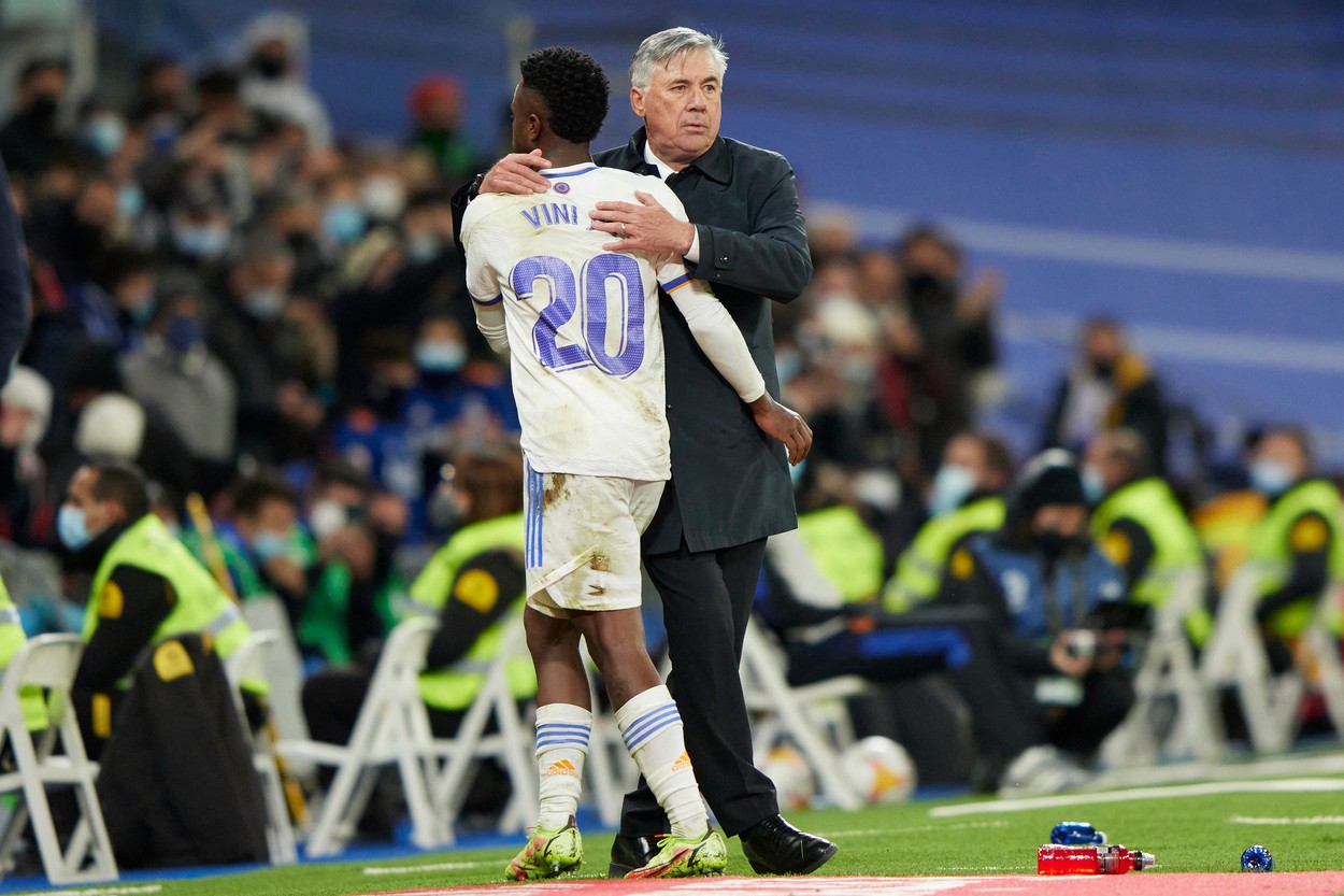 Ancelotti, impresionat de Vinicius. “Poate deveni unul dintre cei mai buni din lume”