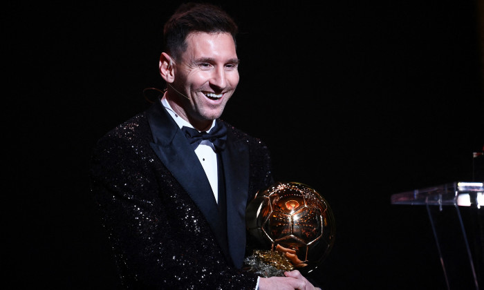 Lionel Messi a câștigat Balonul de Aur în 2021 / Foto: Profimedia