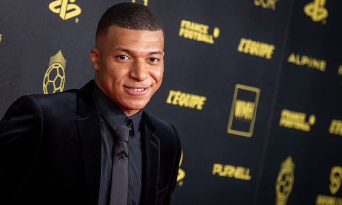 Kylian Mbappe, la gala Balonului de Aur / Foto: Profimedia