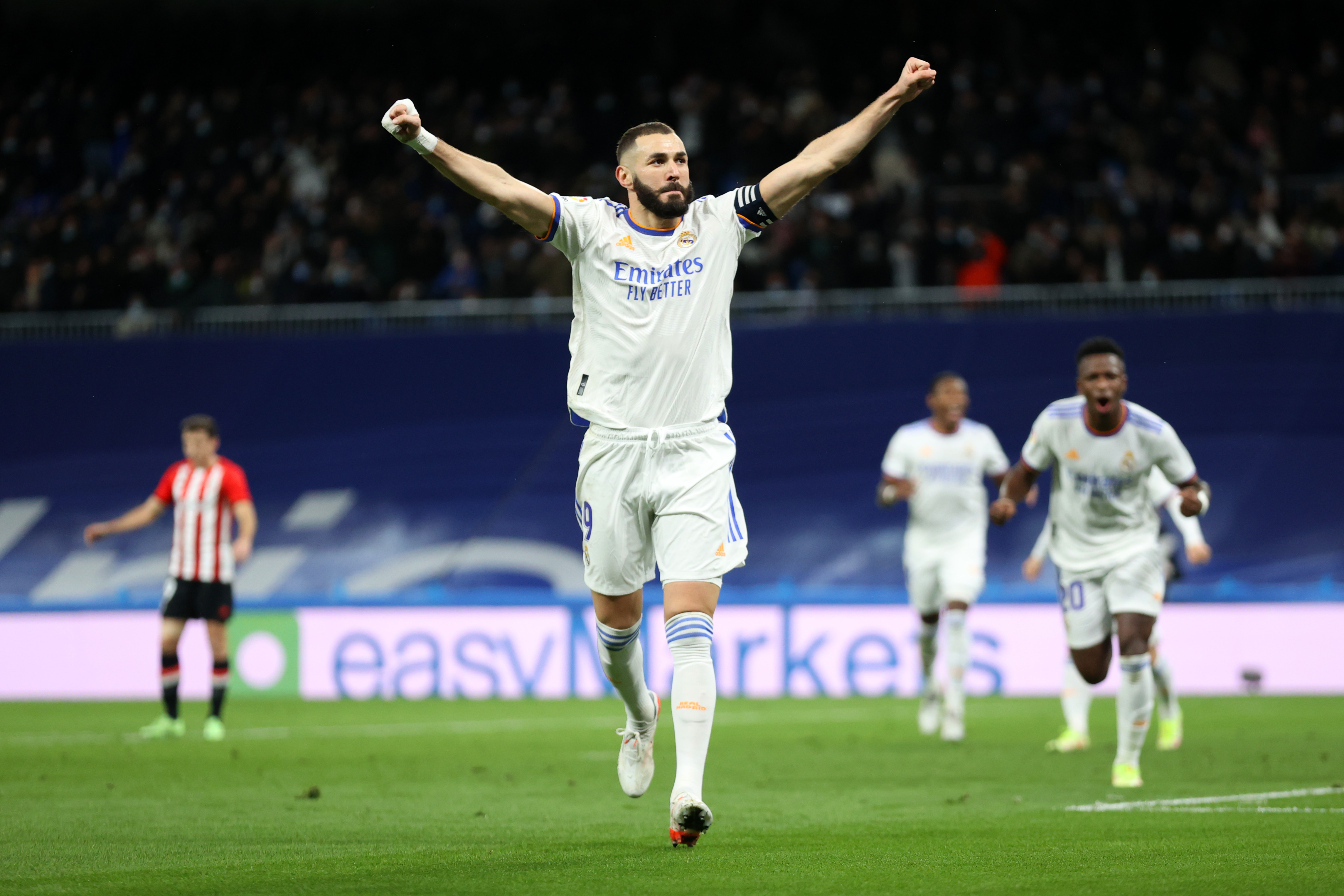 Real Madrid-Athletic Bilbao 1-0. Karim Benzema este din noul eroul madrilenilor