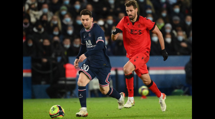 Leo Messi, în meciul PSG – Nice / Foto: Profimedia