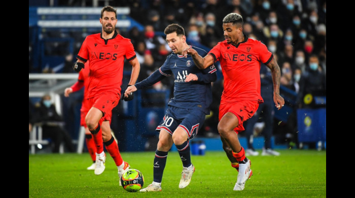 Leo Messi, în meciul PSG – Nice / Foto: Profimedia
