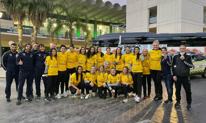 nationala de handbal a ajuns in spania