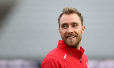 File photo dated 08-09-2018 of Denmark's Christian Eriksen during a training session at Ceres Park, Aarhus. Issue date: Saturday June 12, 2021.